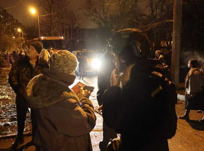 В ДСНС показали, як виглядає будинок в Харкові після влучання дрона-камікадзе